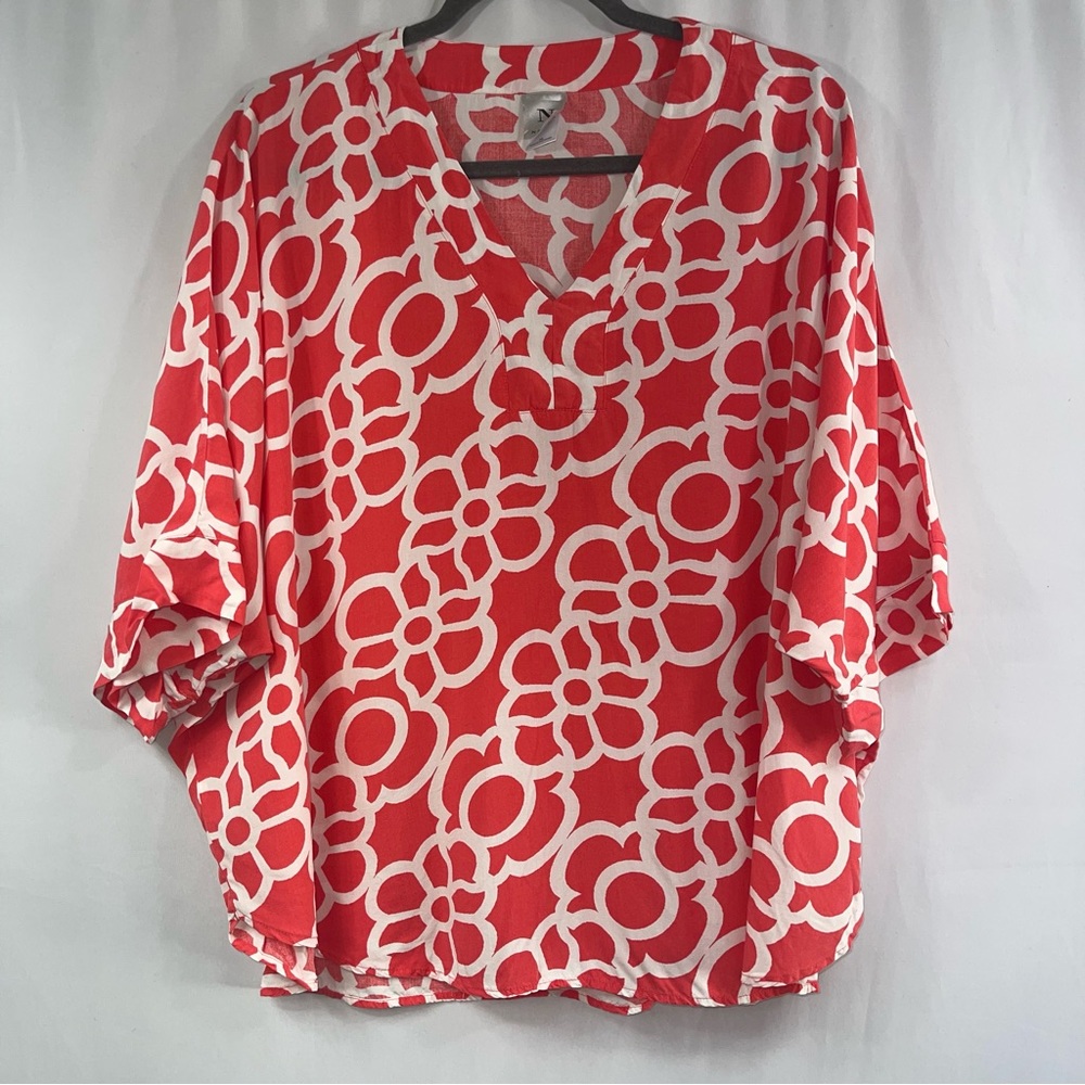 Natori Tunic Top geometric size XL